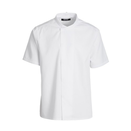 Kentaur 23692 kuchařský rondon krátký rukáv pánský dámský tencel bílý