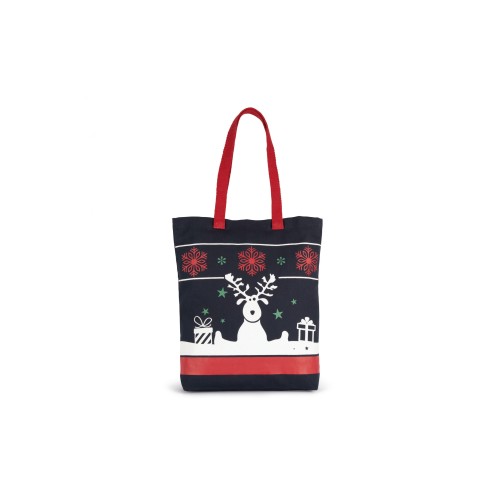 Kimood nákupní taška s vánočními vzory Night Navy