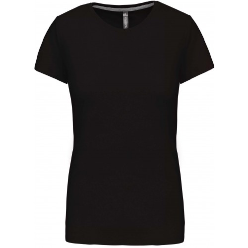 Kariban K380 dámské tričko krátký rukáv černá