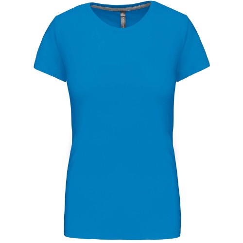 Kariban K380 dámské tričko krátký rukáv azurová
