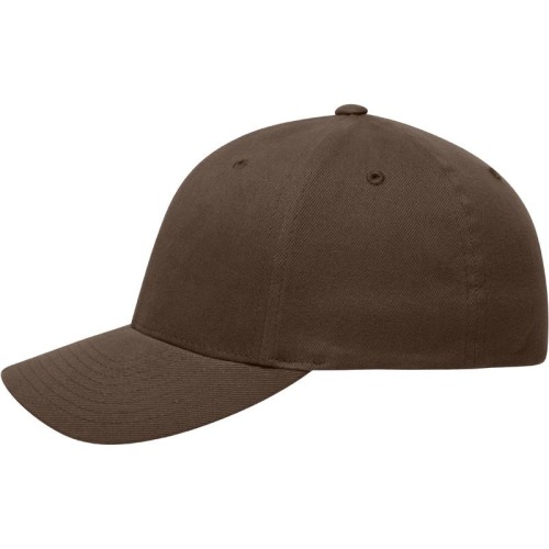 Myrtle Beach MB 6181 Originální 6 panelová kšiltovka hnědá Dark Brown