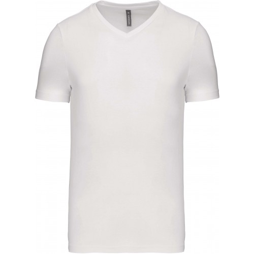 Kariban K357 pánské tričko krátký rukáv bílá