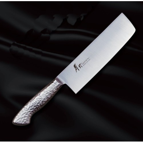Sakai Takayuki INOX ProWestern Nakiri japonský kuchařský nůž 18cm rukojeť nerez
