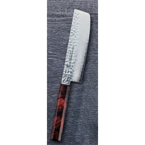 Sakai Takayuki Nanairo Nakiri japonský damaškový nůž 16cm VG10 rukojeť ABS octagonal