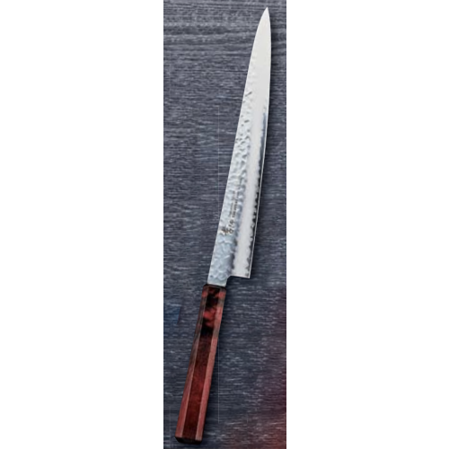 Sakai Takayuki Nanairo Yanagiba japonský damaškový nůž 24cm VG10 rukojeť ABS octagonal
