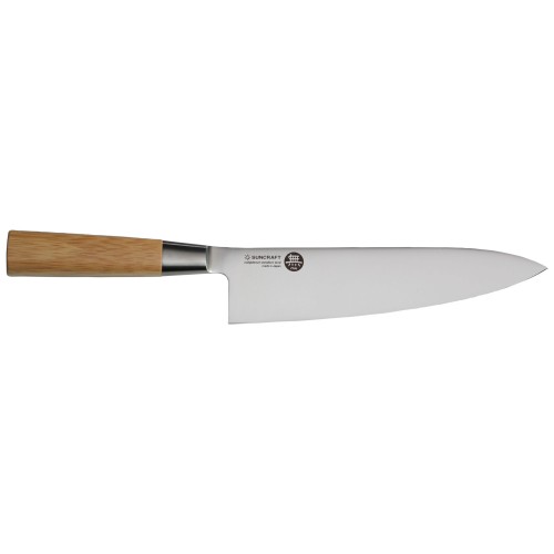 Suncraft japonský kuchařský nůž 20cm dřevěná rukojeť