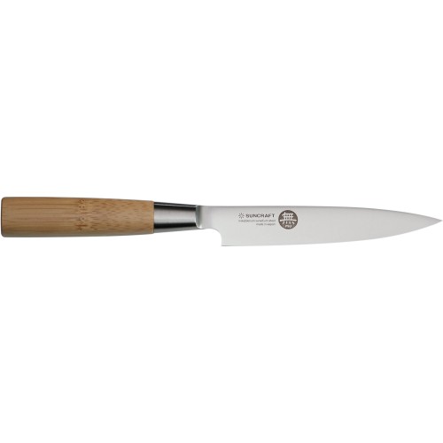 Suncraft japonský univerzální kuchařský nůž 12cm dřevěná rukojeť