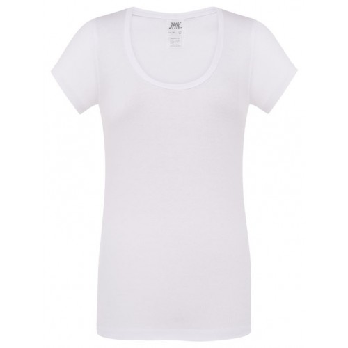 JHK TSULCRT dámské tričko krátký rukáv bílá