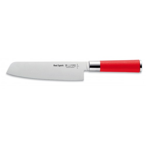 F.Dick 8 1743 18 kuchařský nůž Usuba série Red spirit červená 18cm