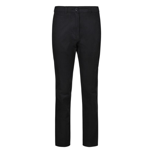 Velilla Chino Stretch pracovní kalhoty číšnické dámské černé