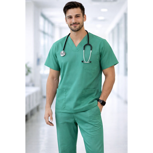 Velilla 800 zdravotní uniforma set halena a kalhoty pánské i dámské zelená