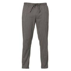 Giblor´s Enrico pánské kuchařské kalhoty - barva šedý proužek
