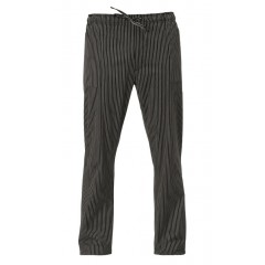 Giblor´s Enrico kuchařské kalhoty - barva černý proužek