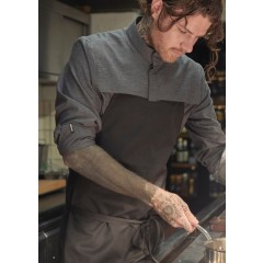 Kentaur 25236 kuchařský rondon pánský s dlouhým rukávem šedý