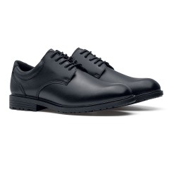 Číšnická obuv pánská černá Cambridge Shoes For Crews kůže - barva černá