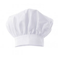 Velilla 404001 kuchařská čepice vysoká pánská i dámská bílá