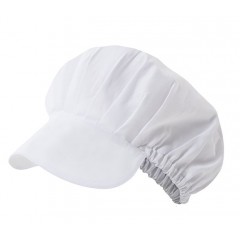 Velilla 404004 potravinářská čepice s kšiltem pánská i dámská bílá