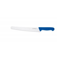 Kuchařský nůž vroubkovaný Giesser Messer 25cm univerzální - barva modrá