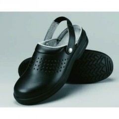 S1 kuchařská obuv Safeway s páskem černá