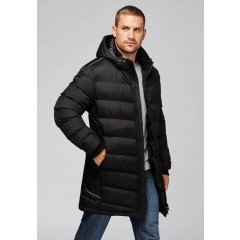 PROACT pracovní i sportovní pánská zimní bunda s kapucí  - barva černá