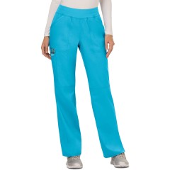 Cherokee WWE110 kuchařské kalhoty dámské tyrkysové