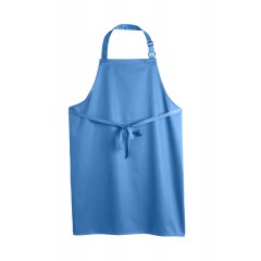 Denny´s DP200 kuchařská zástěra s laclem středně modrá