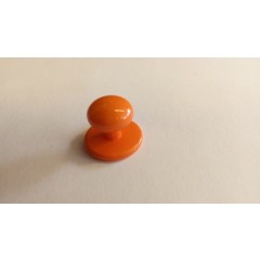 Knoflíky do rondonu pecky - barva oranžová