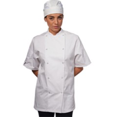 Denny´s Lightweight kuchařský rondon krátký rukáv - barva bílá