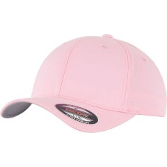 Flexfit 6277 6 panelová vlněná česaná kšiltovka Flexfit Pink