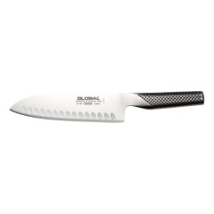 Global G-80 santoku japonský kuchařský nůž s vroubky 18cm