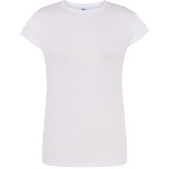 JHK Lady Comfort dámské tričko krátký rukáv bílá