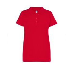 JHK POPL200 dámská polokošile s krátkým rukávem červená