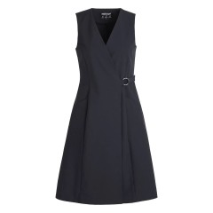 Kentaur 15960 dámské zabalovací číšnické šaty 4-way-stretch černé