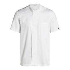 Kentaur Pique 25293 kuchařský rondon krátký rukáv bíly
