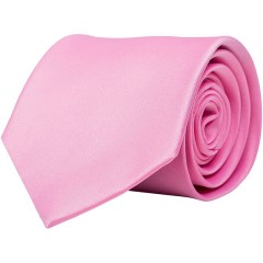 Korntex KXTIE8 Klasická společenská kravata růžová Light Pink