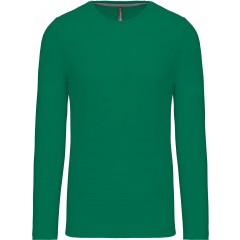 Kariban K359 pánské tričko dlouhý  rukáv  zelená
