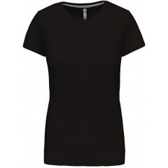 Kariban K380 dámské tričko krátký rukáv černá