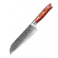 MARMITON Mitsuaki Santoku japonský damaškový nůž 18cm rukojeť pryskyřice VG10
