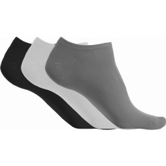 PROACT kotníkové ponožky z mikrovlákna Storm Grey/White/Black