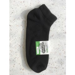 Pracovní ponožky s Lycrou kotníkové Česko - barva černá