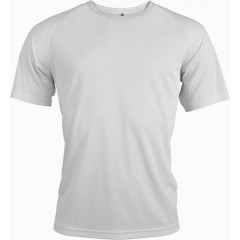 PROACT PA438 pánské funkční tričko krátký rukáv bílá
