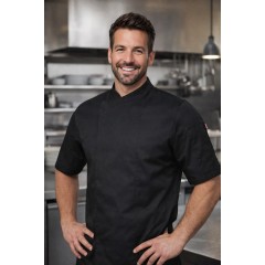 Velilla 405209 kuchařský rondon krátký rukáv pánský dámský černý