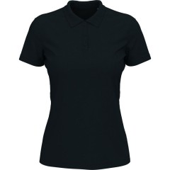 Stedman dámská polokošile Lux krátký rukáv 100% bavlna černá Black