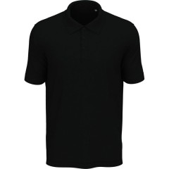 Stedman pánská polokošile Lux krátký rukáv 100% bavlna černá Black