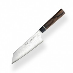 Suncraft Bunka Octagon japonský damaškový kuchařský nůž 16