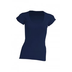 JHK TSULCRT dámské tričko krátký rukáv tmavě modrá