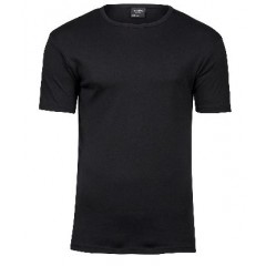 TeeJay pánské tričko krátký rukáv Interlock Tee - barva černá