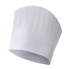 Velilla jednorázová kuchařská čepice papírová bílá