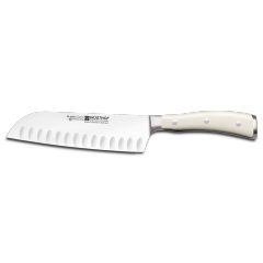 Kuchařský nůž Santoku Classic Ikon White Wüsthof 17cm bílý - barva bílá